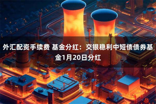 外汇配资手续费 基金分红：交银稳利中短债债券基金1月20日分红