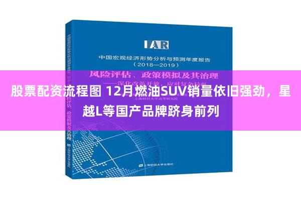 股票配资流程图 12月燃油SUV销量依旧强劲，星越L等国产品牌跻身前列